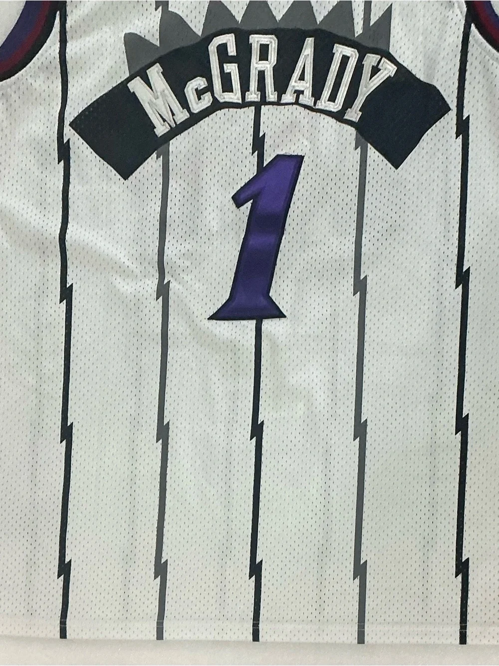 Nike Toronto Raptors Tracy McGrady White Jersey MENS Size 3XL ( 56 ) AUTHENTIC